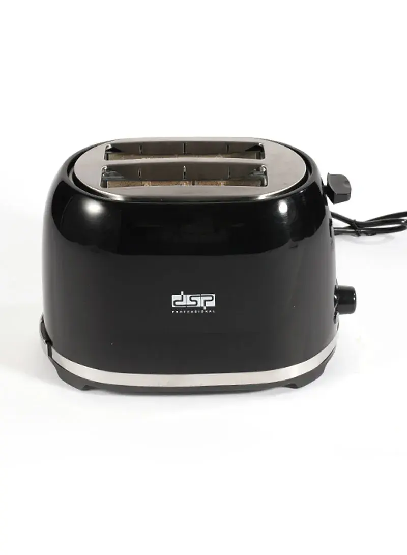 700-850W 2 Slots Sandwich Toaster With 7 Adjustable Modes KC2045 - Black