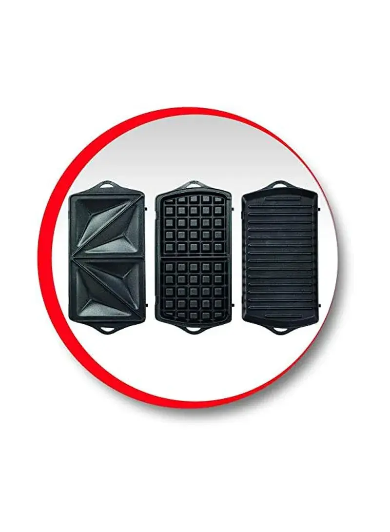 700W Plastic 3 IN 1 Sandwich, Waffle & Panini Maker SW612543