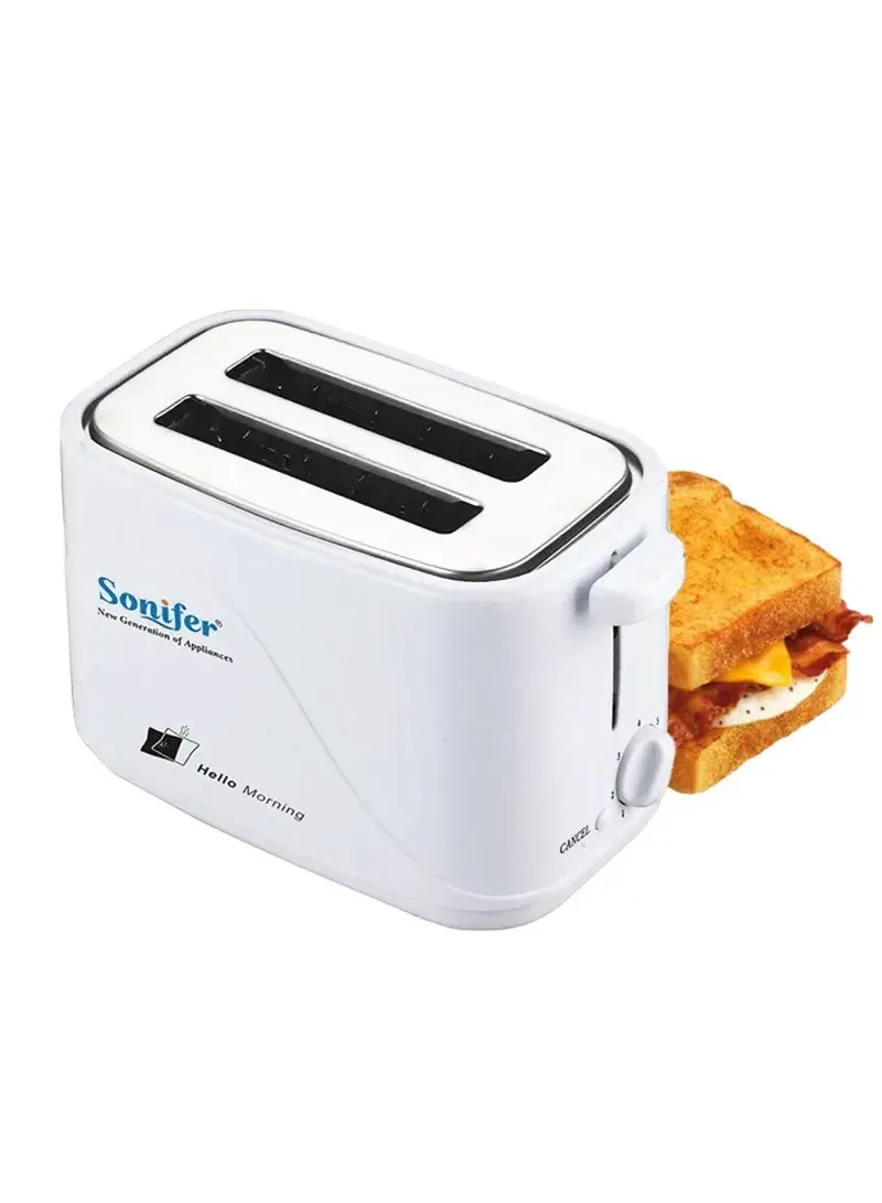 600/700W 5 Heating Options 2-Slice Cool Toaster SF-6005