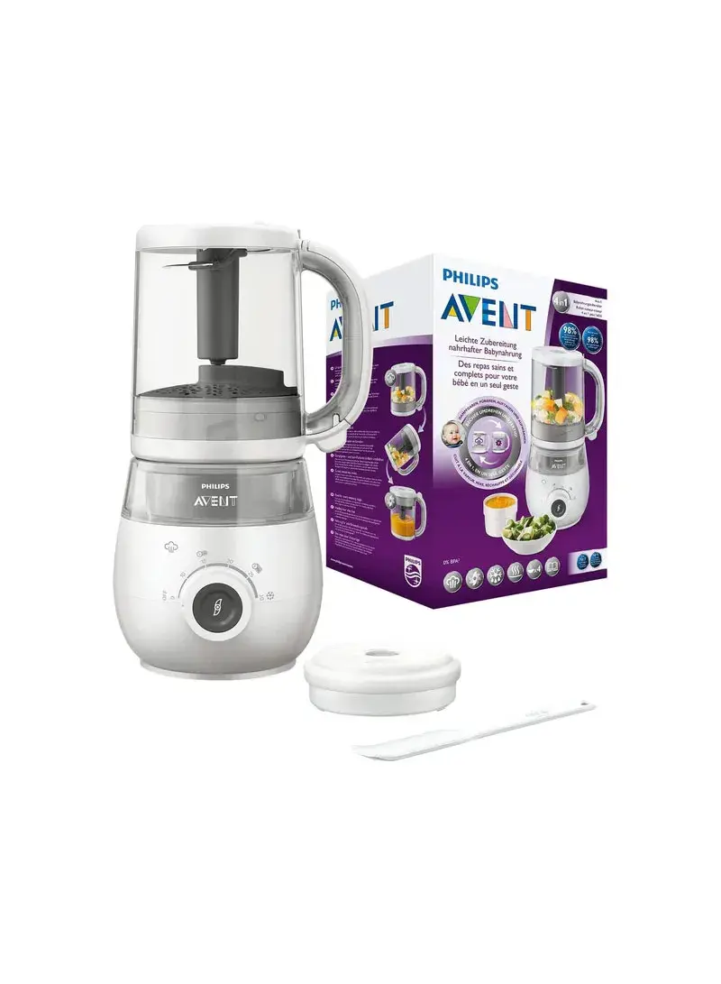 400W 1L 4 IN 1 Healthy Baby Food Maker SCF883/02