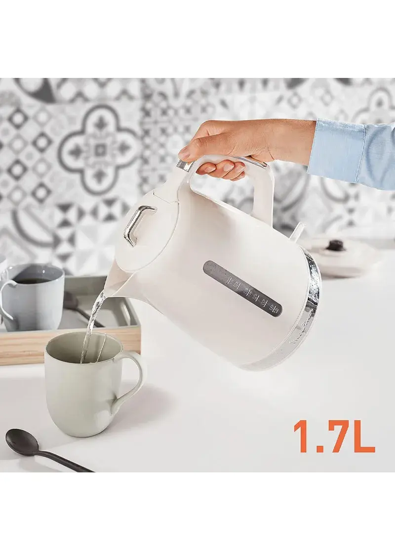 2200W 1.7L Electric Kettle With 360° Rotation Base BY320A27 (L22.8 x W16.5 x H23.3)cm