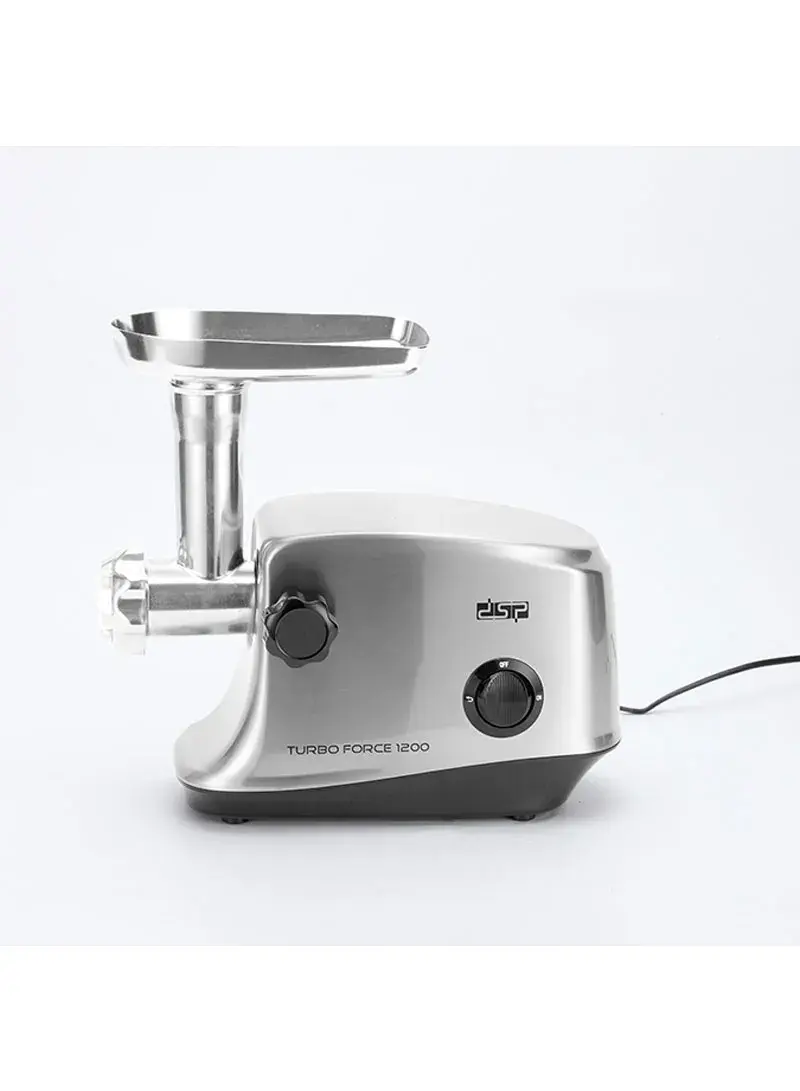 550W Stainless Steel Electric Meat Grinder With Copper Motor & Attachments KM5072