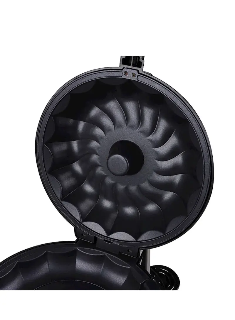 1600W Portable Home Automatic Cake Making Machine Professional KC3009 (L35 x W11 x H22)cm - Black