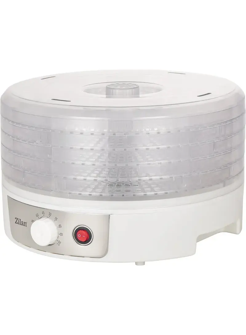 5-Tray 250W Food Dehydrator with Adjustable Thermostat & 360° Air Circulation ZLN2037