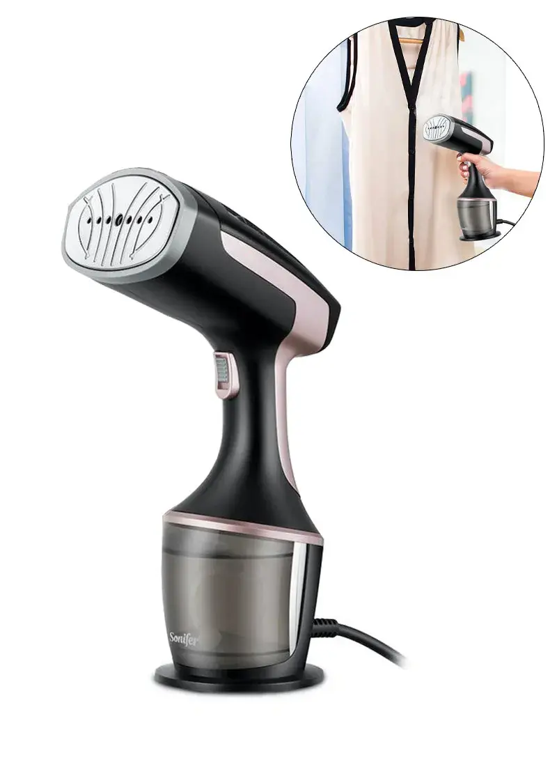 1500W HandHeld Garment Steamer With 150ml Measuring Cup & 260ml Water Tank Quick Heating SF-9091