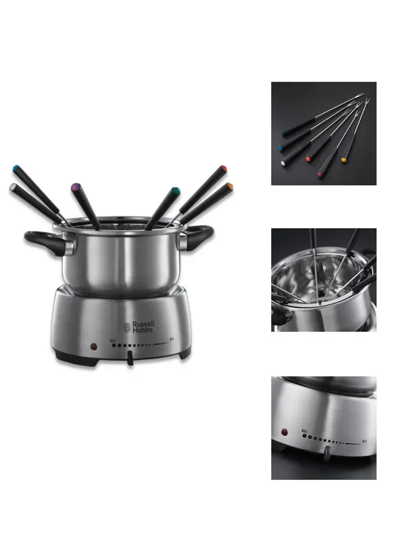1200W 2L Fondue Maker With 6 fondue forks 22560-56