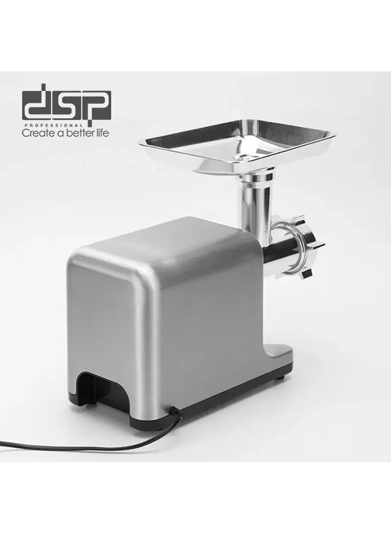 1800W Stainless Steel Electric Meat Grinder With Copper Motor & Attachments KM5070