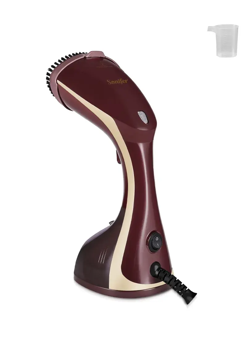 1500W Handheld Steam Brush With Heating Indicator Light & 13 Steam Holes