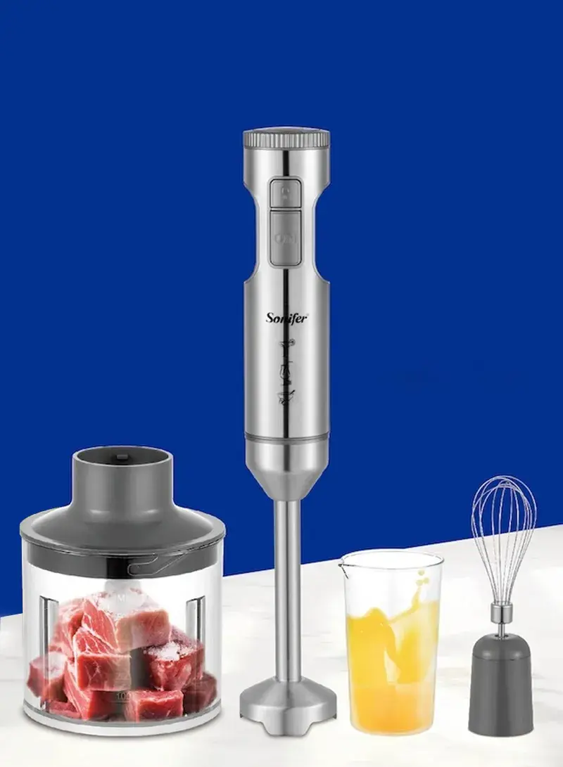 800W 3-In-1 High Power Stainless Steel Hand Blender Set SF-8136