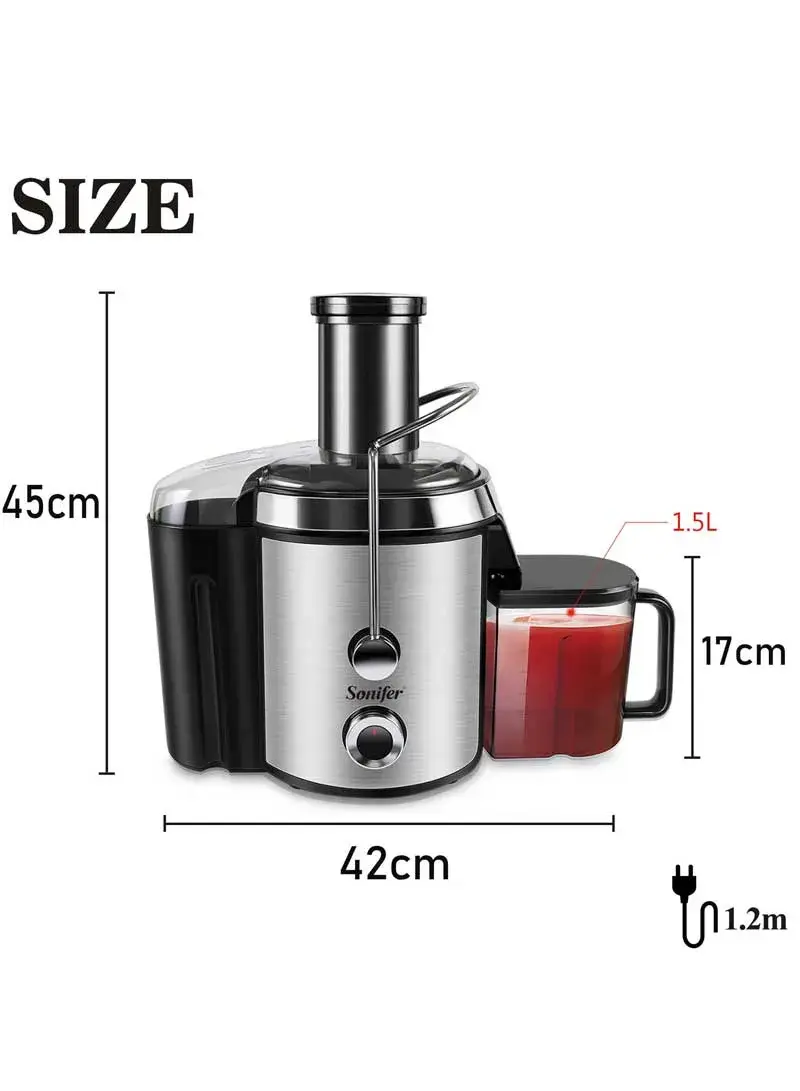 800W Stainless Steel High Power Juicer With 2-Speed SF-5516