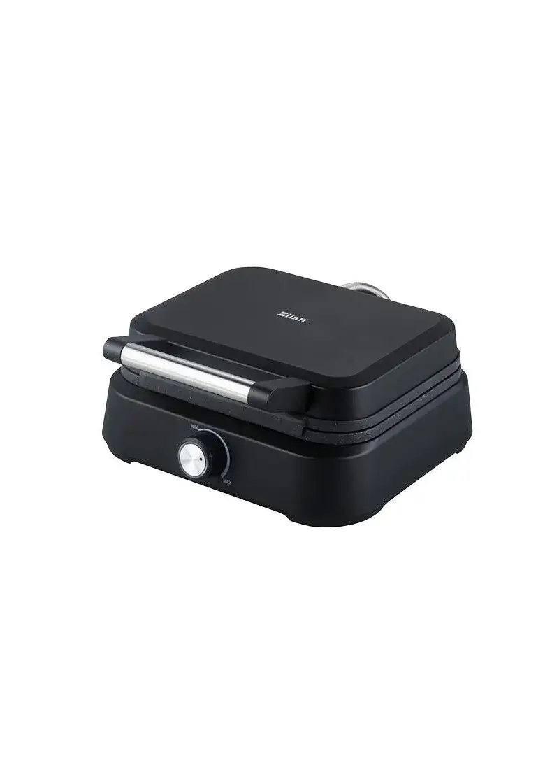 Waffle Maker, 1500W, Fixed Aluminum Plates & Adjustable Thermostat ZLN3959