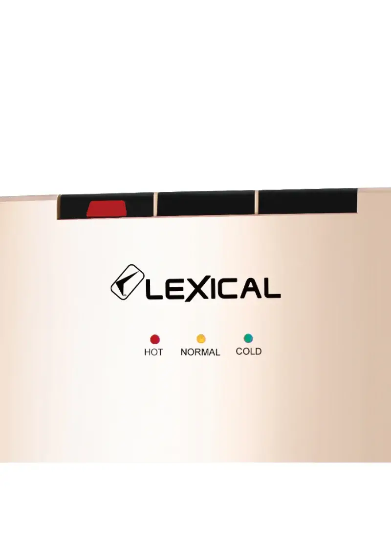 550W Top Loading Water Dispenser Hot & Cold with Child Safety Lock LWD-6051-9 - Champange