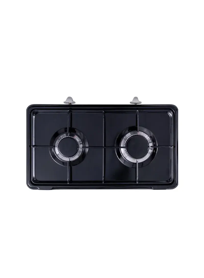 Aluminium Gas Cooker With 2 Burners Resistant To Corrosion ZLN7128 (L37 x W63 x H37)cm