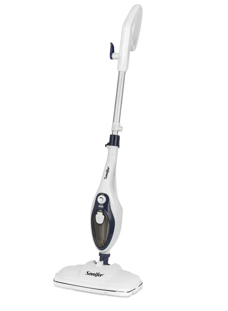 10-in-1 1500W Handheld Electric Steam Cleaner & Multifunctional Steam Mop (W32 × D18 × H102–122 cm) SF-2252 - White