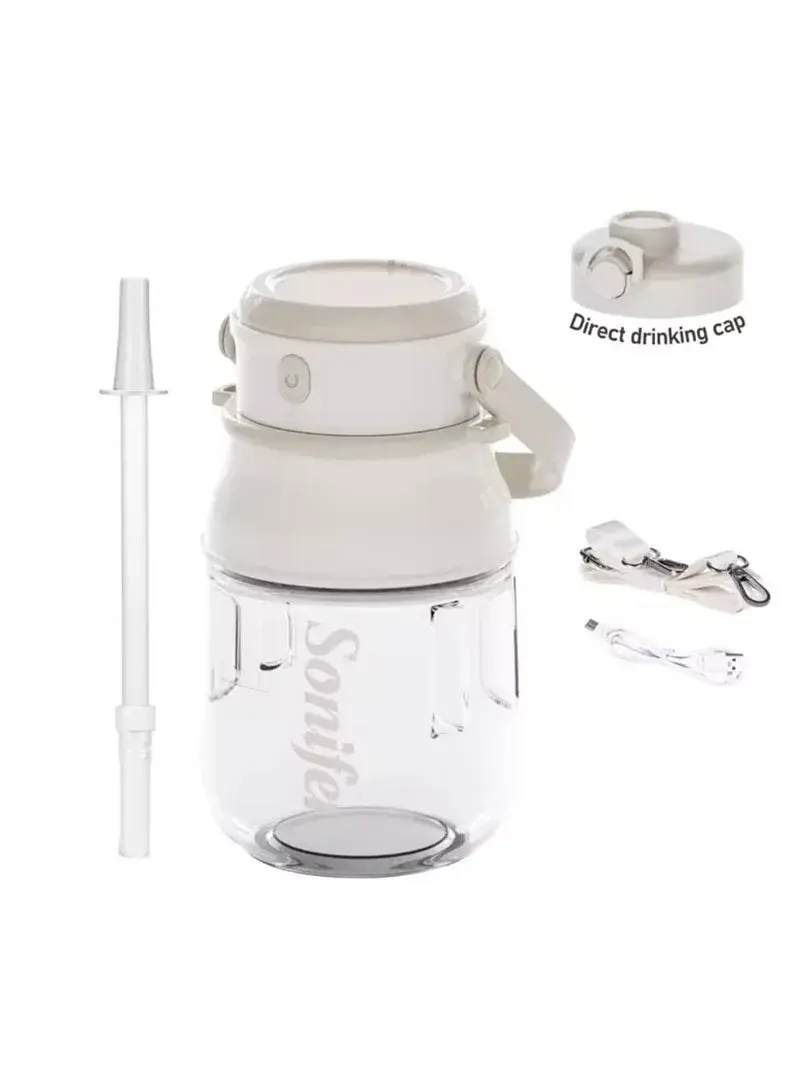 70W USB Type-C Portable Blender High Speed Smoothie Maker 1800mAh Rechargeable SF-8177 -Blue