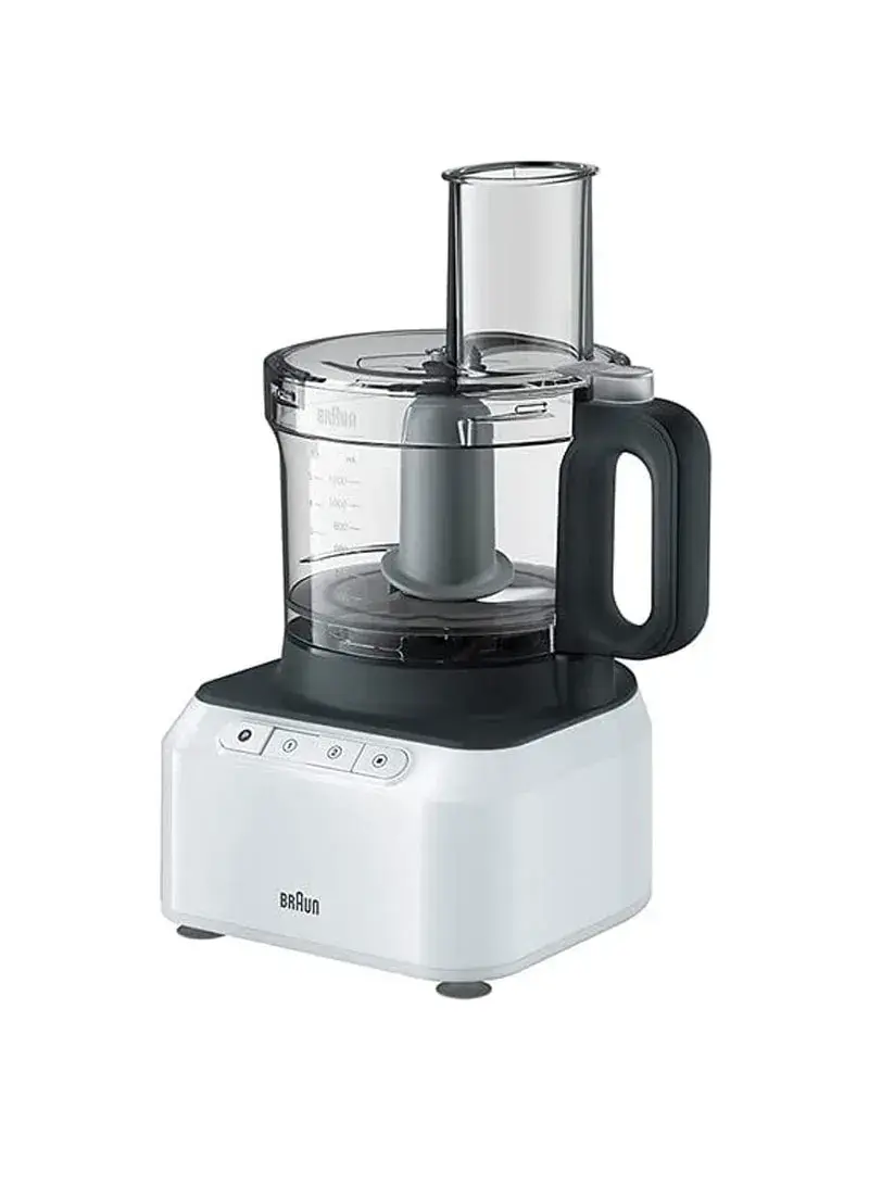 800W Food Processor With 2 Speeds 2.1L Plastic Bowl 1.2L Blender