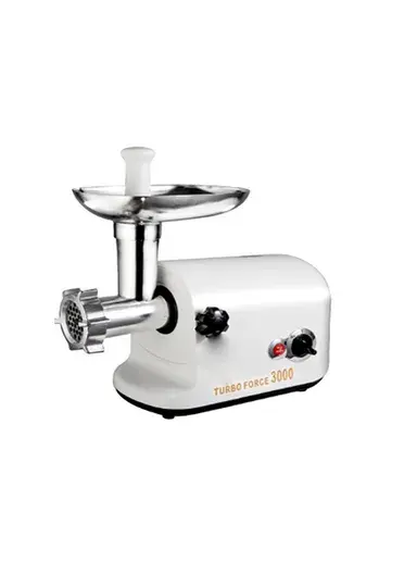1600W Meat Grinder With 2 Speed Functions, 3 Lifetime Cutting Plates & Large Capacity Metal Chopper QCMG-3000