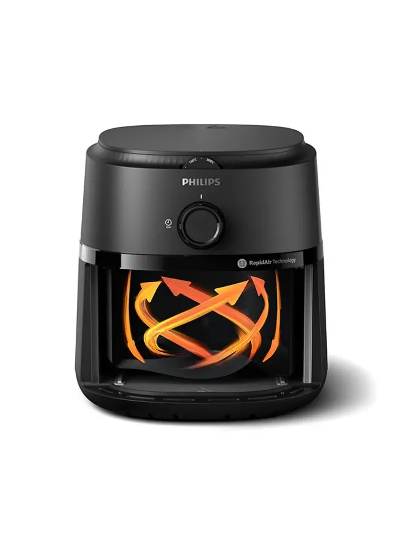 1300W Airfryer, Compact, Versatile & Healthier Cooking with Rapid Air Technology - NA110