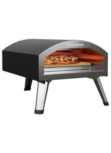 2200W Westinghouse Stone Pizza Stainless Steel 400°C