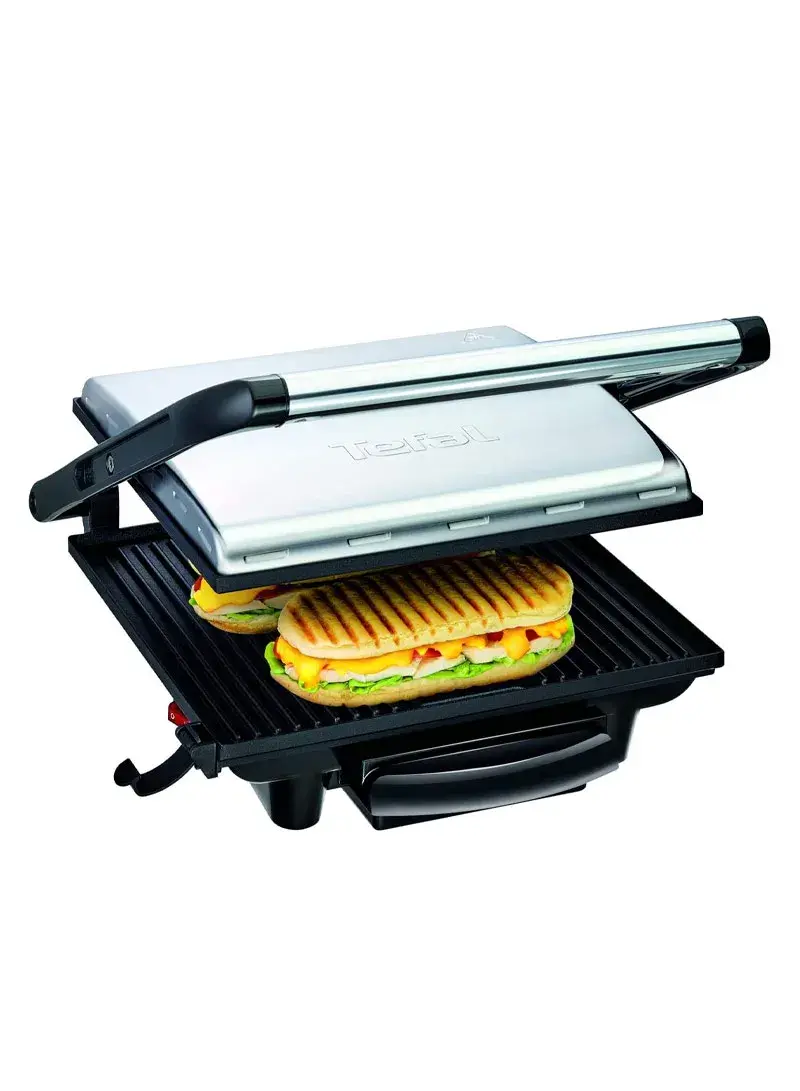 2000W Stainless Steel Powerful Versatile Non-Stick Coating Grill With Thermoplastic Handle GC241D12 (L33 x W36 x H10.6)cm