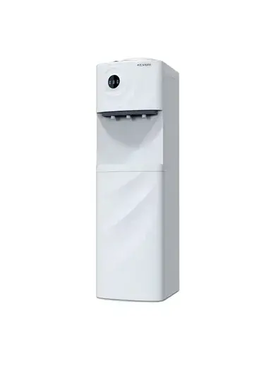 Water Dispenser: Elegant Design with Three Taps (Cold, Normal, Hot) & Safety Switch BY510-W