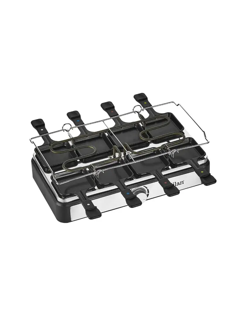 2-in-1 Raclette Grill, Ideal for Grilling & Melting Cheese ZLN8863