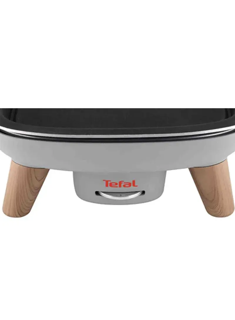 2400W Tefal Plancha Electric Grill, Non-stick Coating, Serves Up to 8, Adjustable Thermostat, Dishwasher-safe Parts