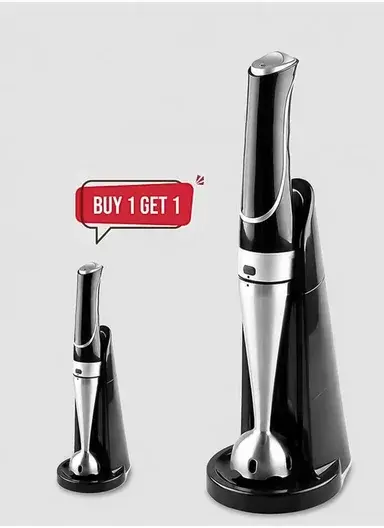 7.2V 1500mAh Cordless Hand Blender With Powerful Functions YD-619 (Buy 1 Get 1 Free)