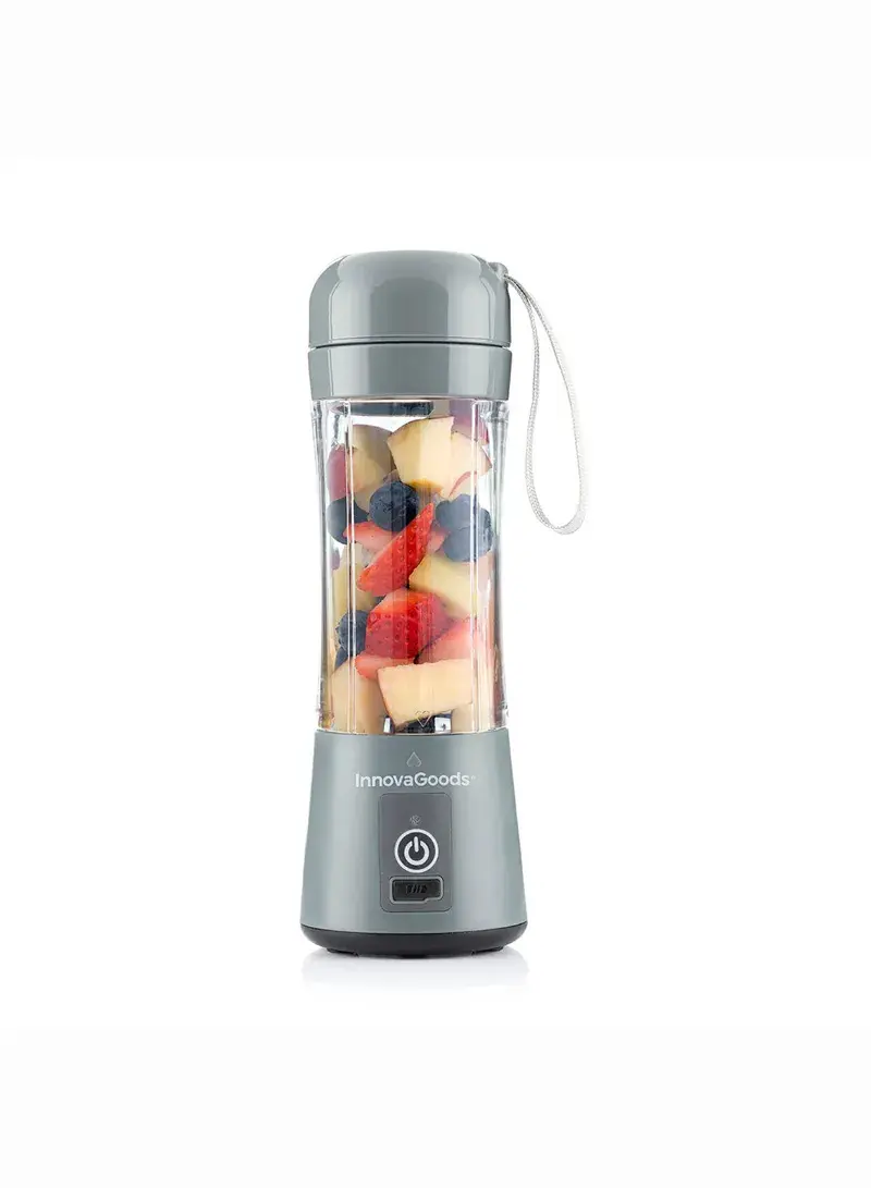 InnovaGoods Portable Rechargeable Cup Blender Shakuit | V0103242 - (D8 x H24)cm