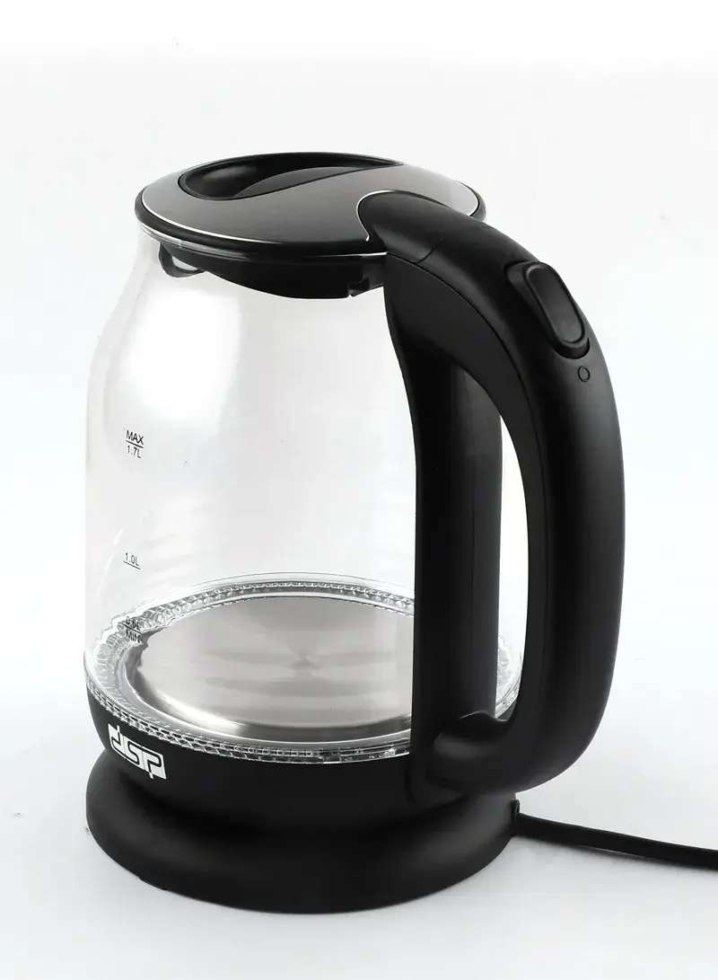2200W 1.7L High Borosilicate Glass Electric Kettle With Blue LED Light KK1265