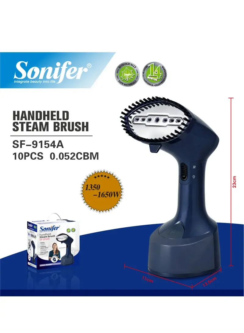 1350-1650W 140ml Handheld Garment Steamer 25s Fast Heat 4 Modes Foldable Head SF-9154A