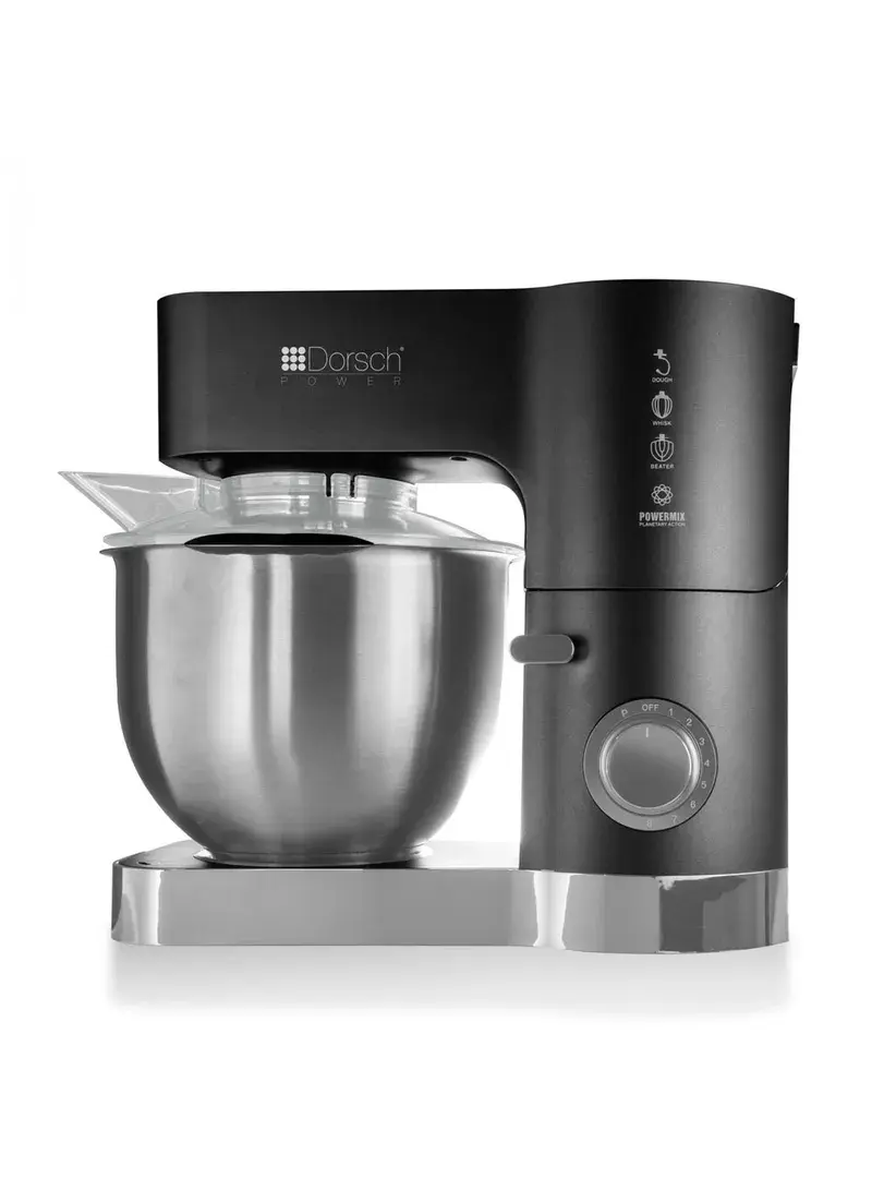 1200W 5.5L Power Stand Mixer Bowl With Dough Hook Mixer Blade & Wire Whisk SM500