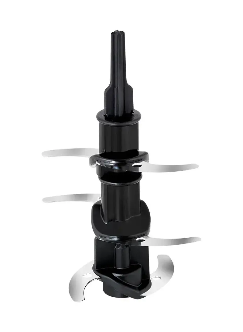 500W 0.8L Plastic Multi-Moulinette Mini Chopper With 3 Stainless Steel Blades & 2 Speeds AT718A10
