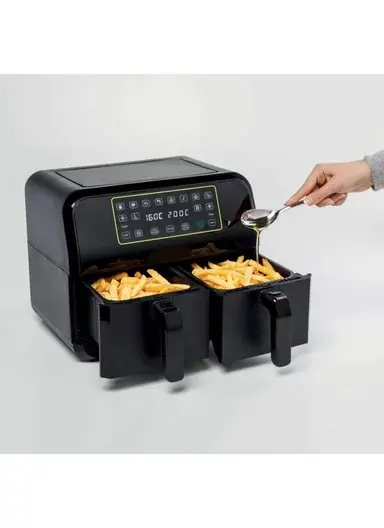 Chrome 1700W 8L Dual Zone Air Fryer Rapid Air Circulation CHR-AF801D
