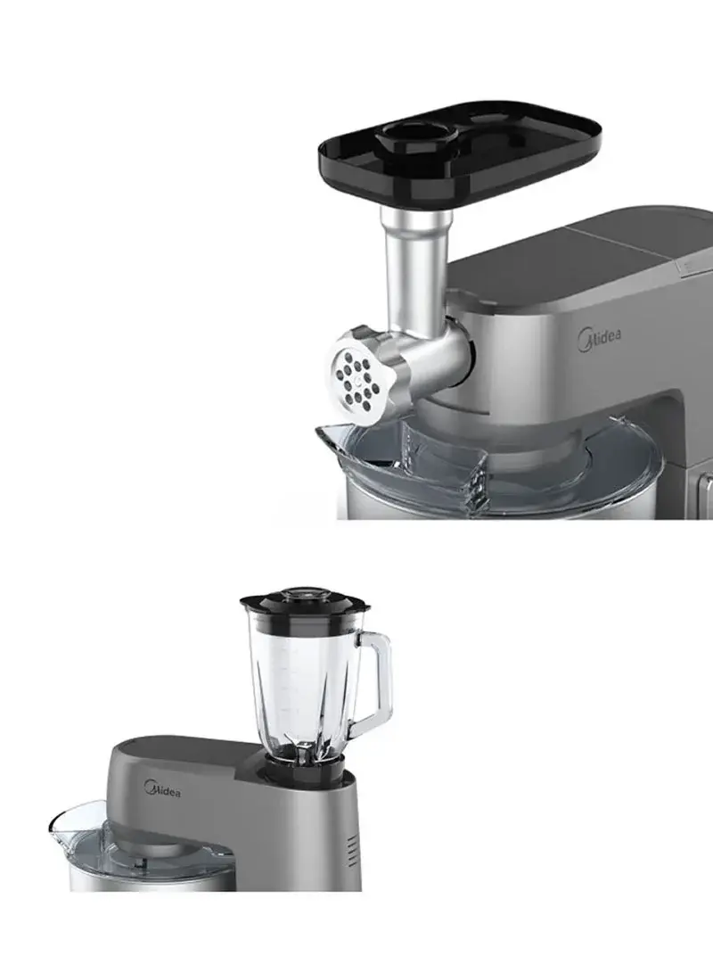 Stand Mixer 1000W, 6.5L Capacity, 7 Speeds + Pulse, Timer Function MJ-KM1201W