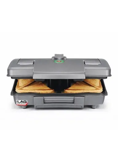 1000W XL Sandwich Maker with ILAG® Non-Stick Plates