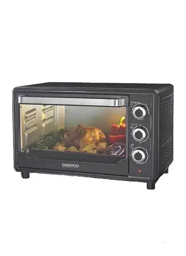 30L 1600W Countertop Convection Oven Toaster Roaster 90-Minute Timer with Bell Ring DOT1665