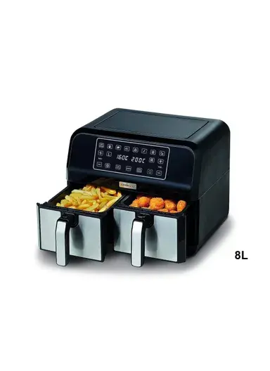 Kenwood Digital Twin Air Fryer XXXL 8L with Dualzone Technology & Dual Frying