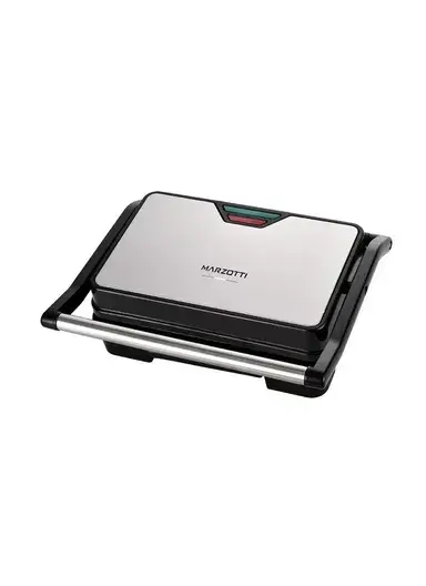 Marzotti 850W 2 Slice Stainless Steel Electric Grill with Cool-Touch Housing MZSG3A