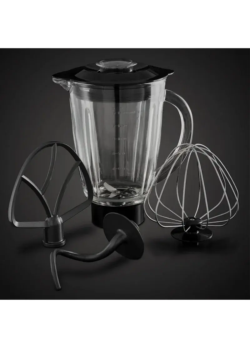 1000W Stand Mixer With 5L Stainless Steel Bowl & 10 Speeds 23480-56