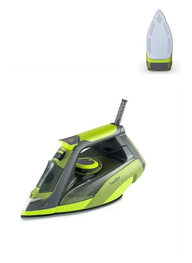 2400W Electric Iron Steam with Ceramic Coated Soleplate & Indicator Light SF-9092 (L28.5 x W11 x H14.5)cm