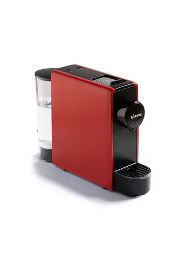 1100W 0.4L Mini Astra Capsule Machine, Perfect for Effortless Espresso Brewing MA0031 (L32 x W8 x H22)cm - Red