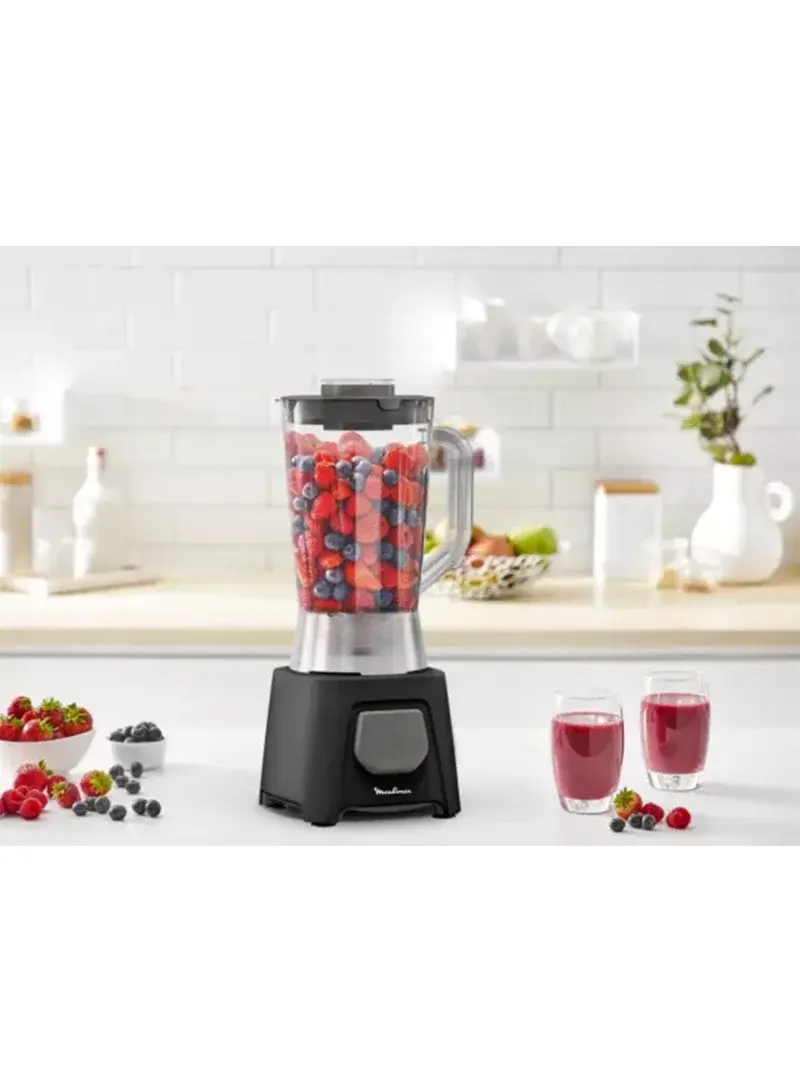 450W Kitchen Blender with Grinder & Chopper, 1.5L Jar, Ice-Crush Blades, UK Plug LM2B2828