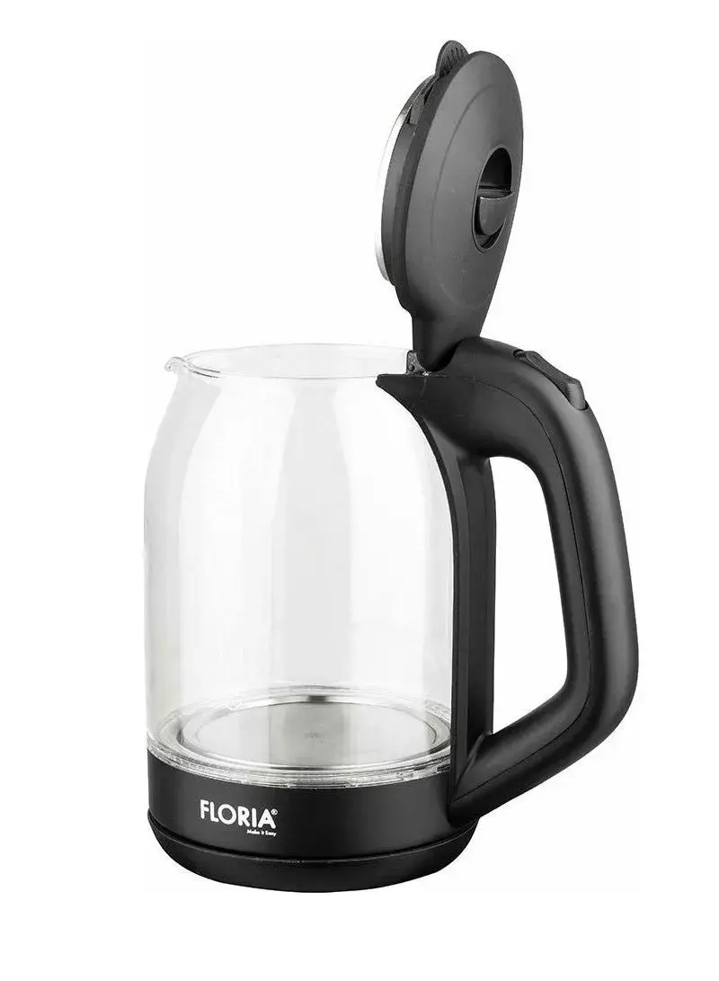 Glass Kettle, Rapid Boiling & Stylish Serving ZLN3505