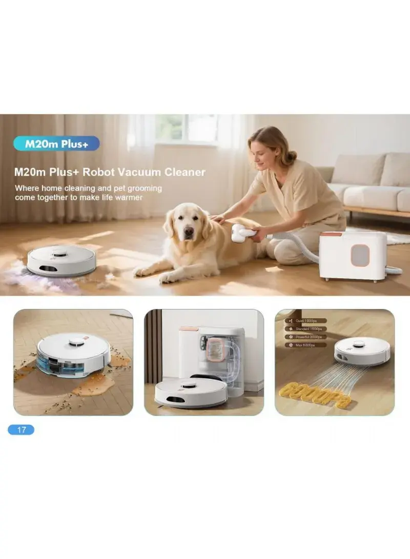 12000Pa Robot Vacuum Cleaner M20m Plus