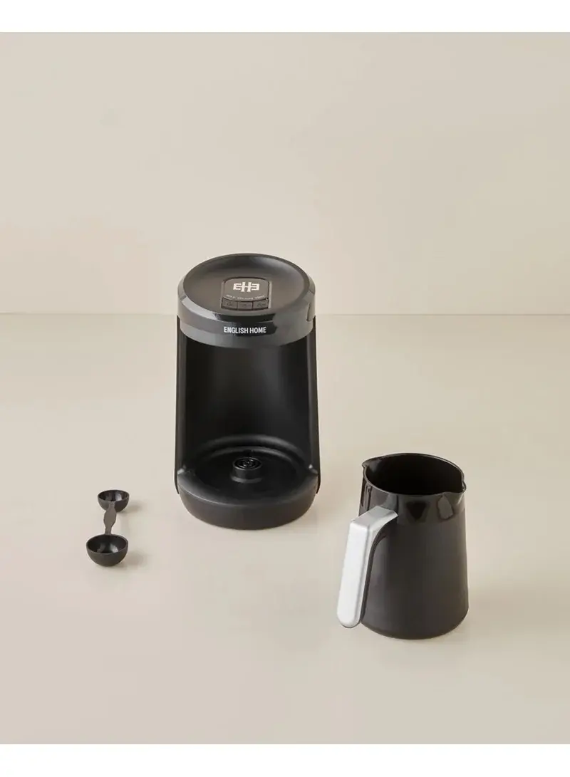 English Home  TKM 6040 Turkish Coffee Machine with Milk, Black-Chrome