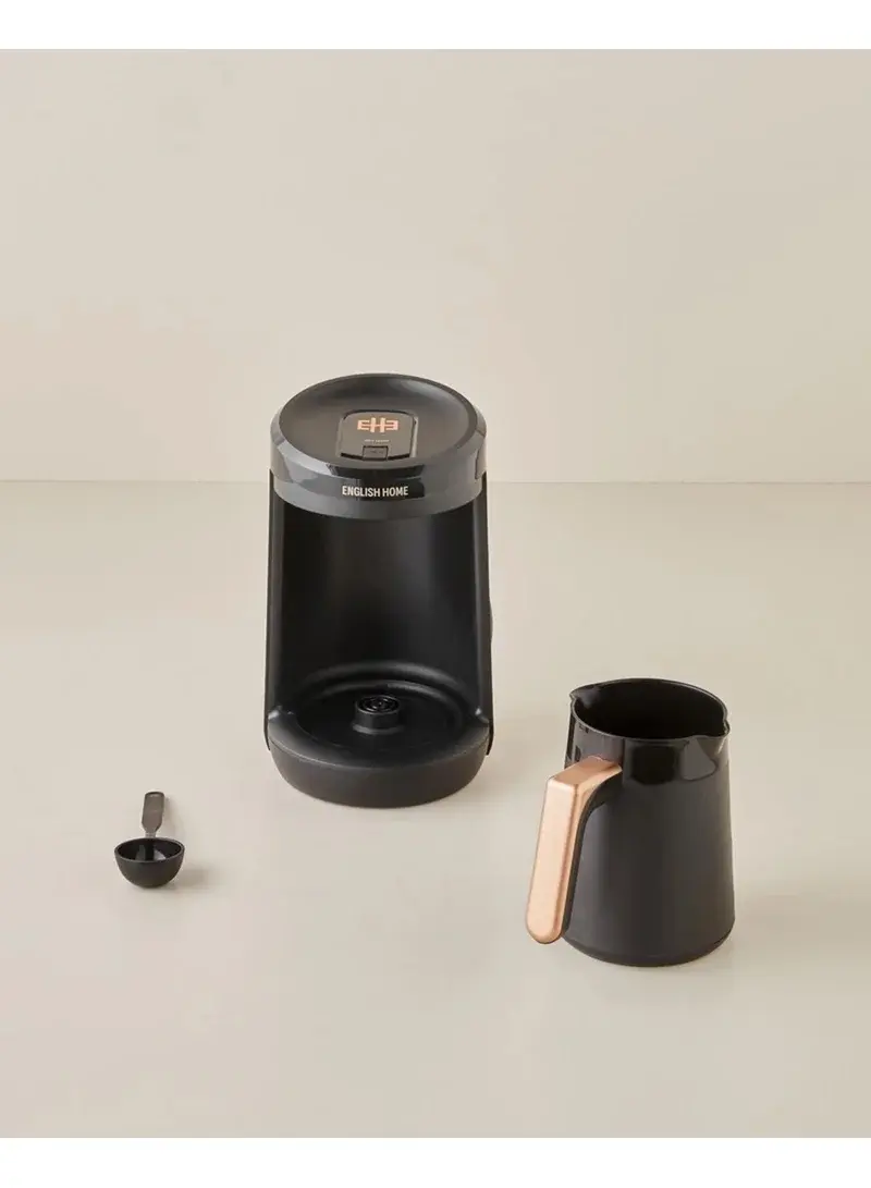 English Home TKM 6030 Double Carry Turkish Coffee Machine, Black-Copper