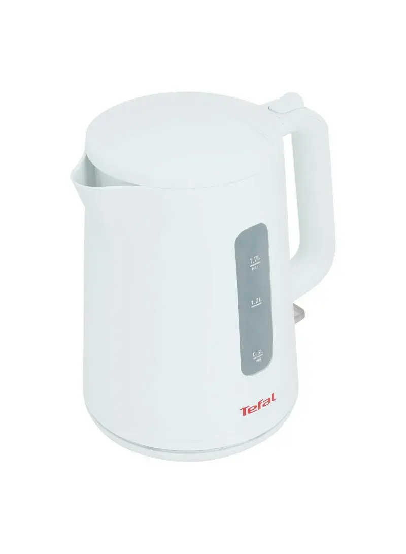 2400W 1.7L Plastic Electric Cordless Kettle With Front-Facing Water-Level Window KO200127 (L19.5 x W25.5 x H21.5)cm - White