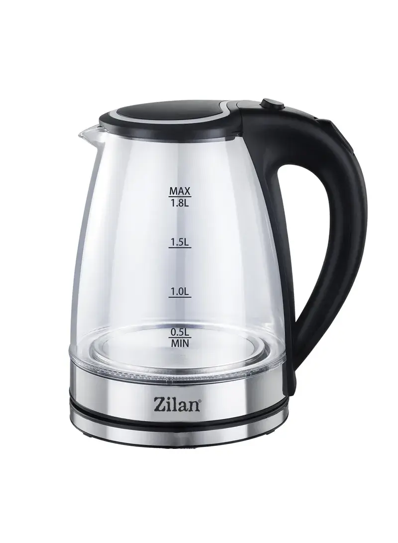 1.7L Digital Glass Kettle, Quick Boiling with 360-Degree Base ZLN8115