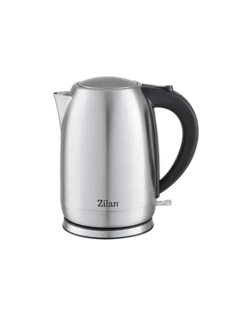 1.7L 2200W Stainless Steel Electric Kettle with 360° Rotational Base & Boil-Dry Protection ZLN1680